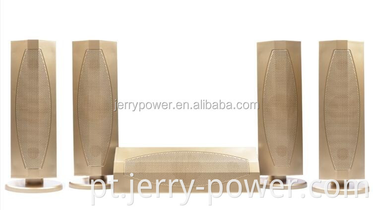 Jerry Power 5.1 Canal HiFi Home Teatro Estéreo Surround Som Sounder System